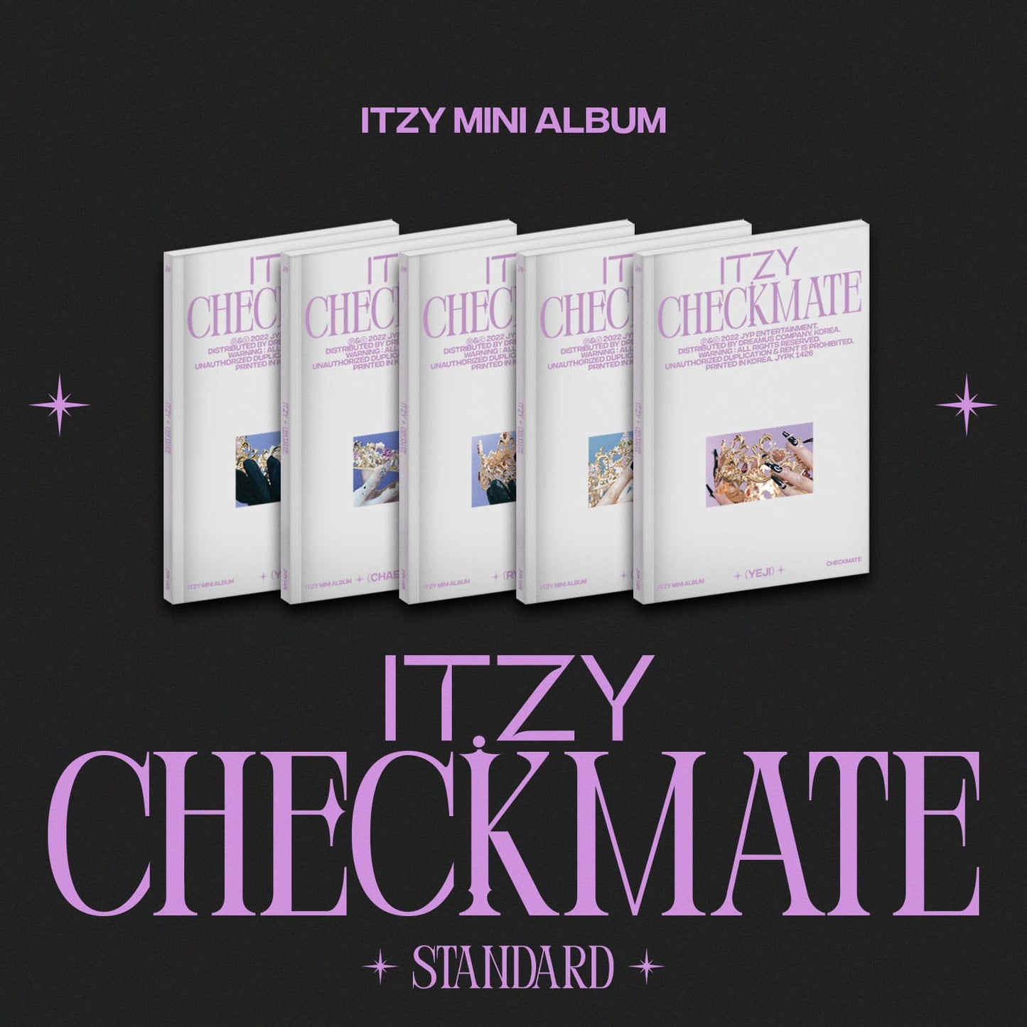 ITZY 5th Mini Album - CHECKMATE (Standard Edition)