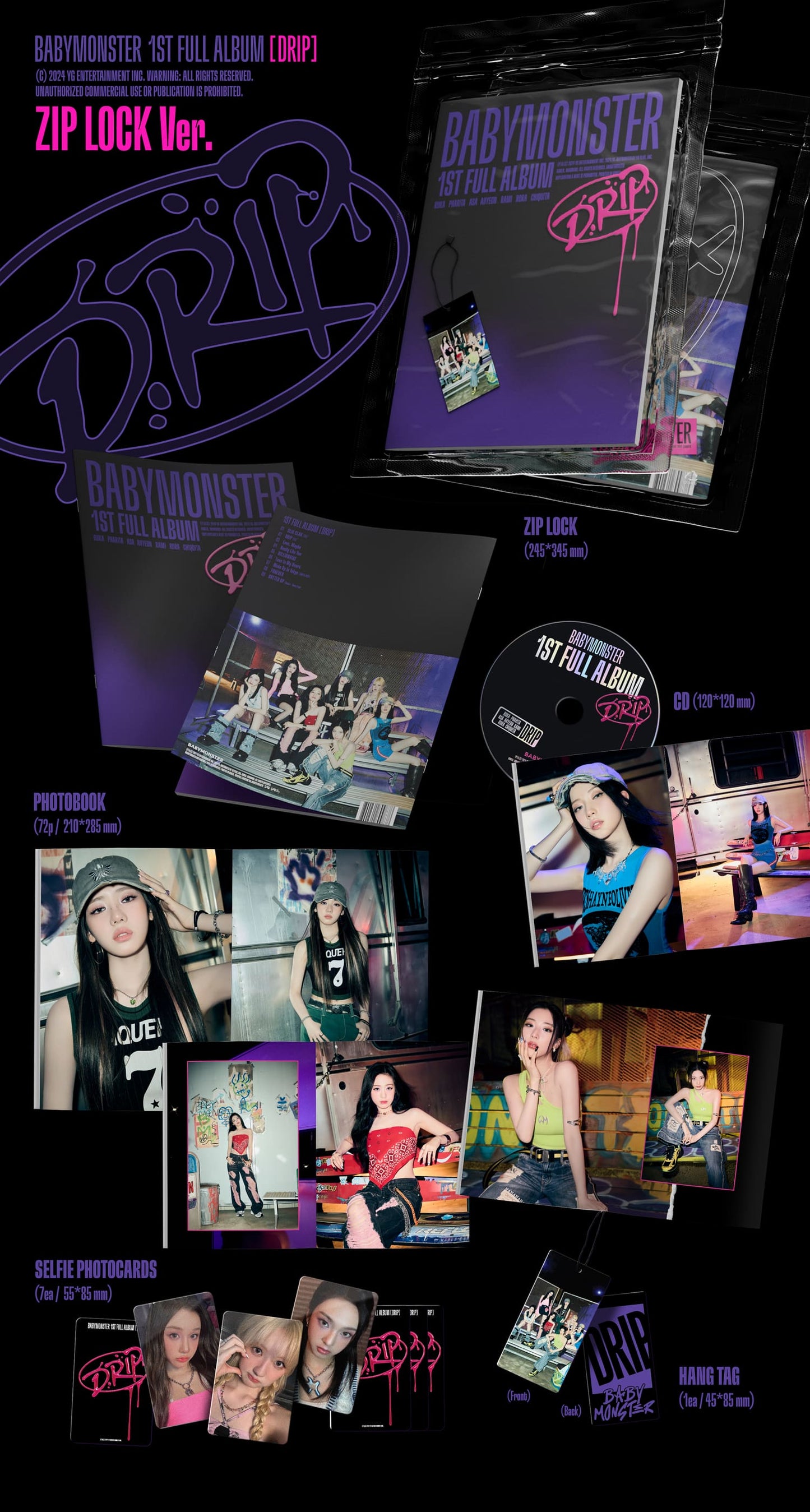 BABYMONSTER 1st Album - DRIP