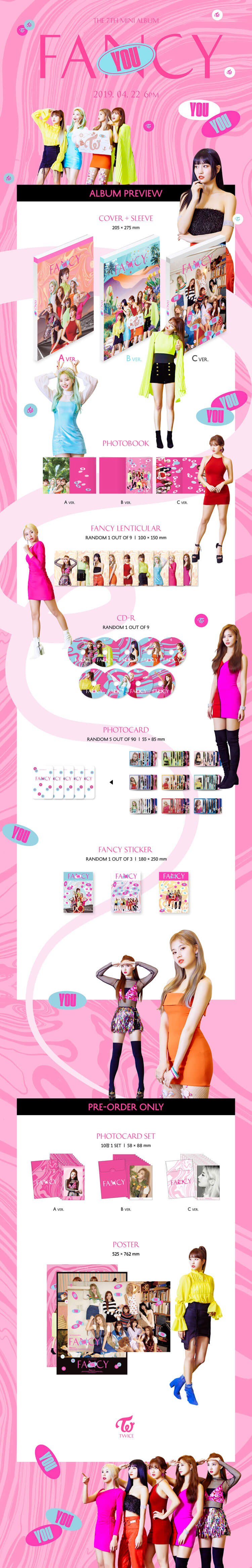TWICE 7th Mini Album - FANCY YOU