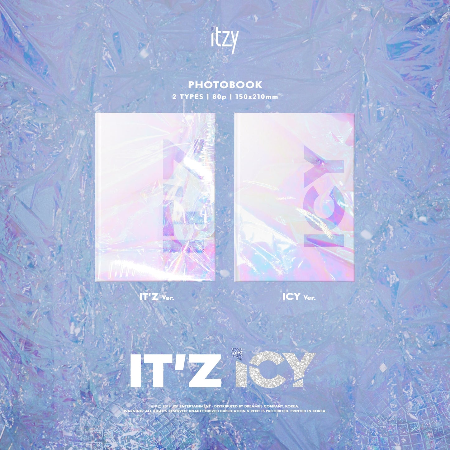 ITZY 1st Mini Album - IT'Z ICY