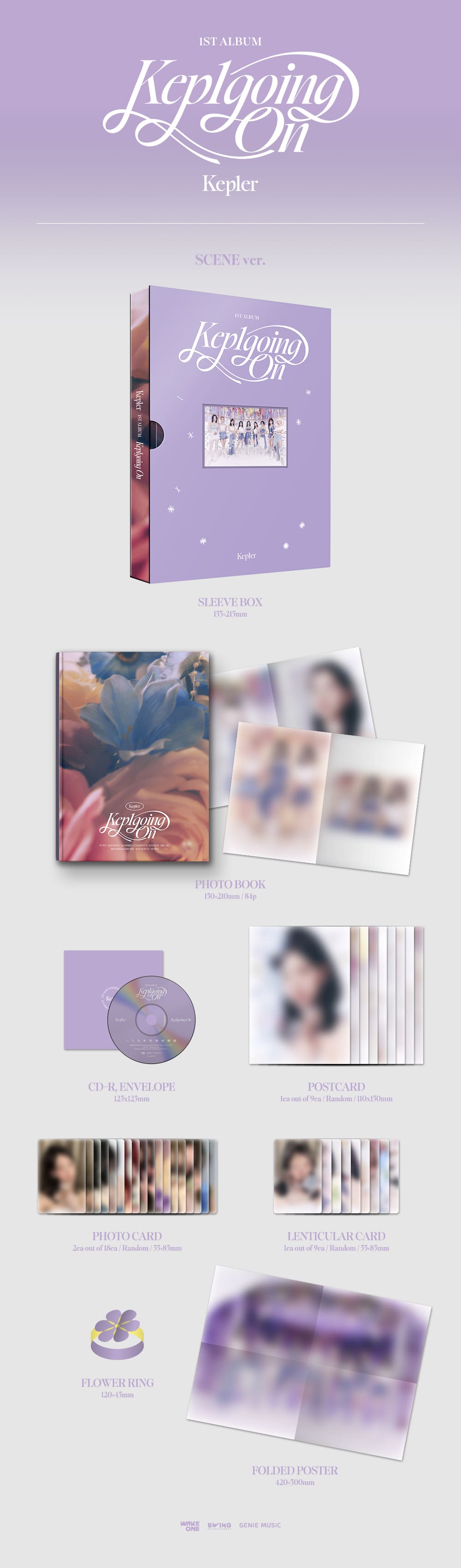KEP1LER 1st Album - KEP1GOING ON