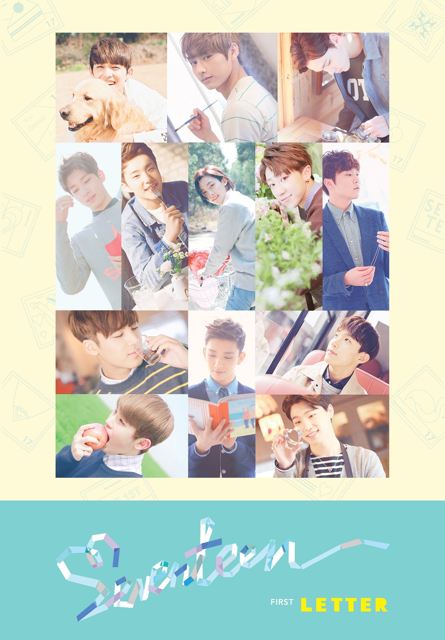 SEVENTEEN 1st Album - FIRST LOVE & LETTER