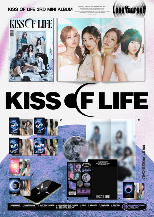 KISS OF LIFE 3rd Mini Album - LOSE YOURSELF (Magazine Version)