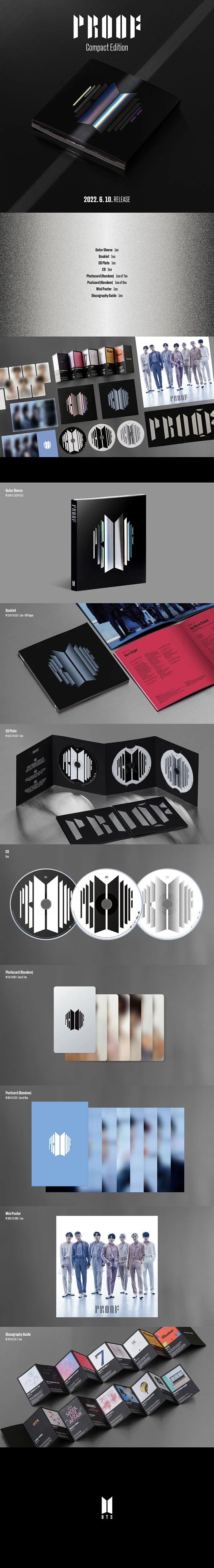 BTS Anthology Album - PROOF (Compact Version)