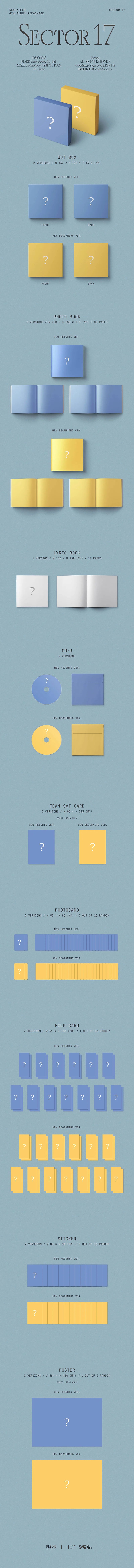 SEVENTEEN 4th Album Repackage - SECTOR 17
