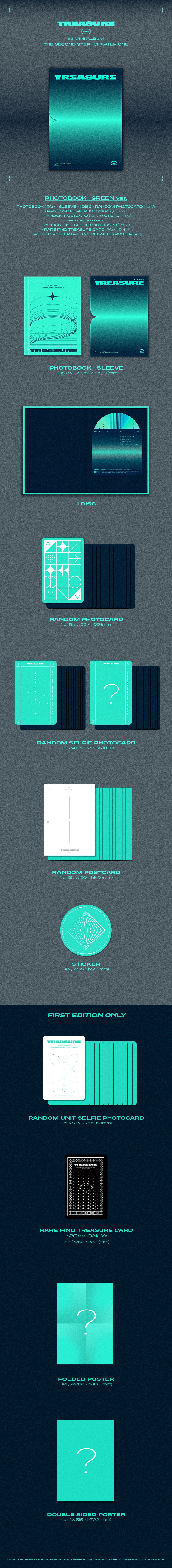TREASURE 1st Mini Album - THE SECOND STEP : CHAPTER 1 (Photobook Version)