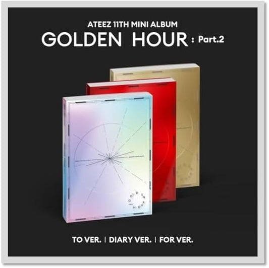 [open-box] ATEEZ 11th Mini Album - GOLDEN HOUR PT. 2