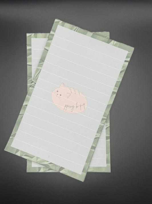 ppang k-pop memo pad