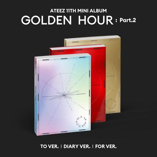 ATEEZ 11th Mini Album - GOLDEN HOUR PT. 2