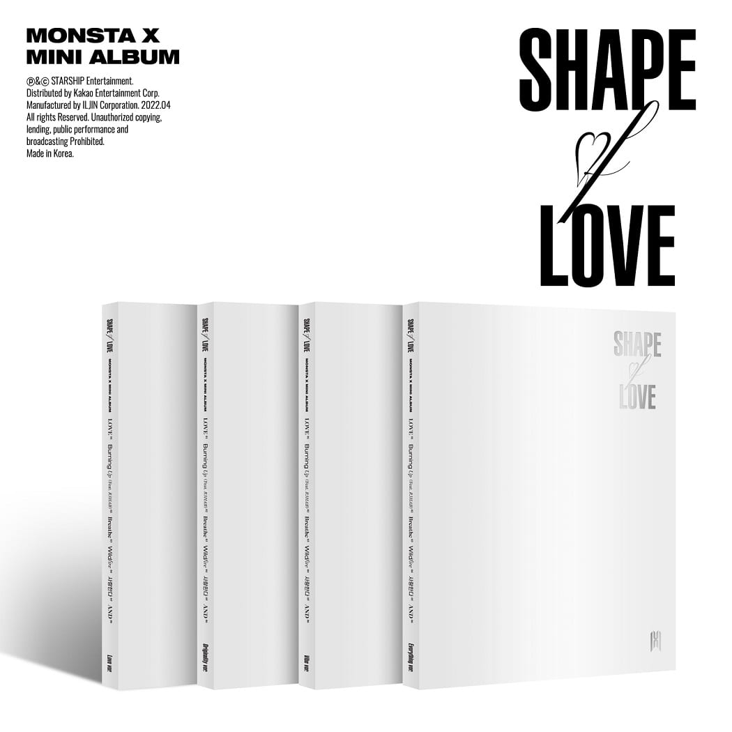 MONSTA X チャンギュン　Shape of love コンカ MONSTAX 11th Mini Album - SHAPE OF LOVE – ppang k-pop